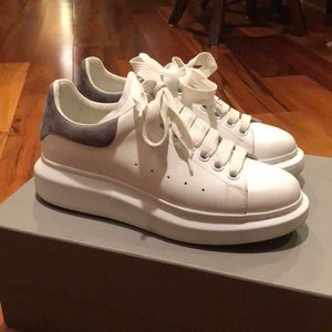 alexander mcqueen grey sneakers